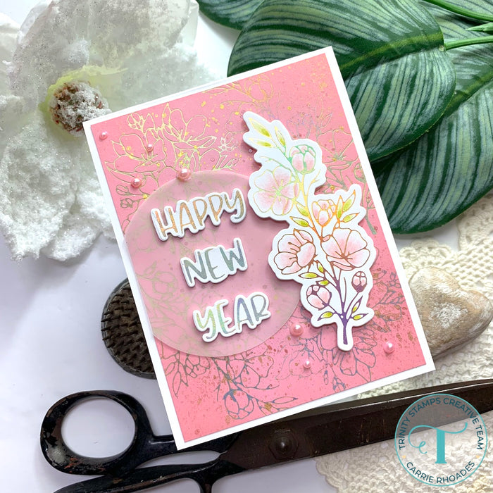 Sakura Blooms Cut & Foil Die Set