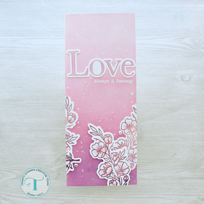 Sakura Blooms Cut & Foil Die Set