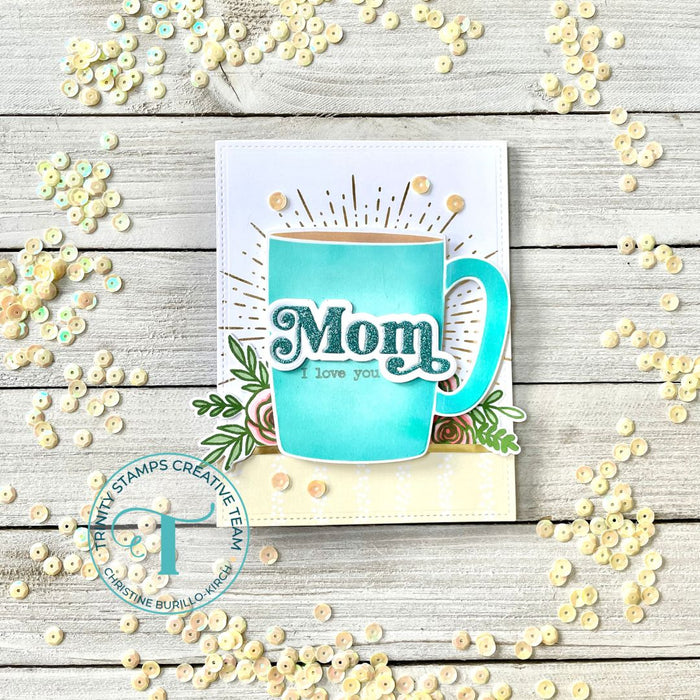 Foiled Burst Foiling Stamp