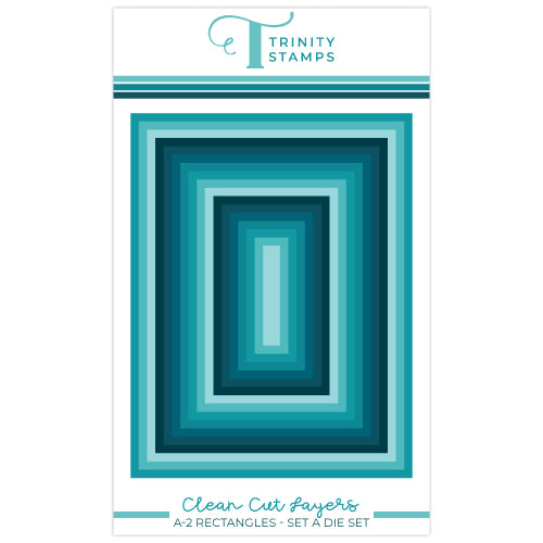 A-2 Clean Cut Layers Rectangle Set A Die Set
