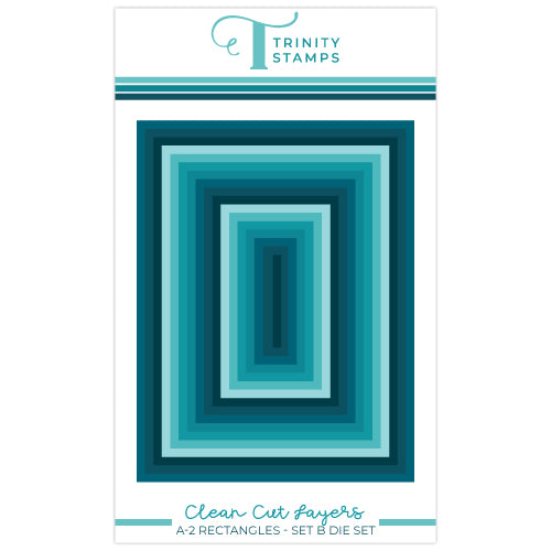 A-2 Clean Cut Layers Rectangle Set B Die Set