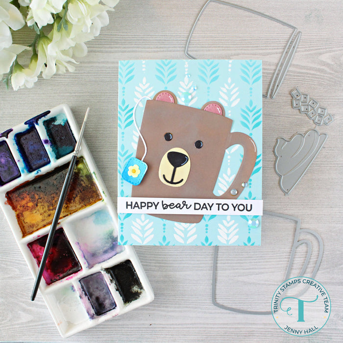 Beary Cute Layered Mug Die Set
