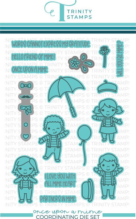 Once Upon A Mime Coordinating Die Set