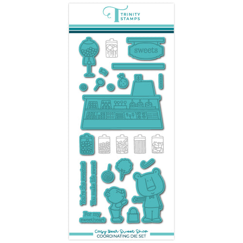 Cozy Bear Sweet Shop Coordinating Die Set