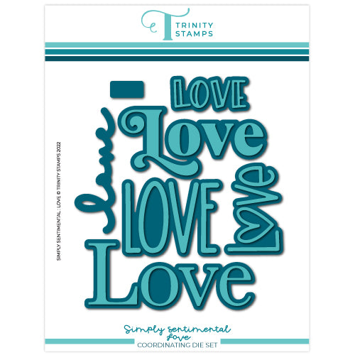 Simply Sentimental - Love Coordinating Die Set