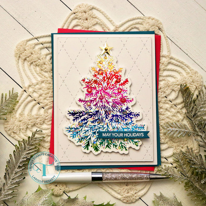Foiled Pine - Cut & Foil Die Set