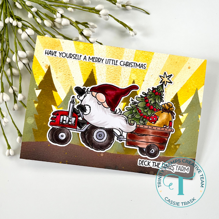Deck The Farm 4x6 Stamp Set