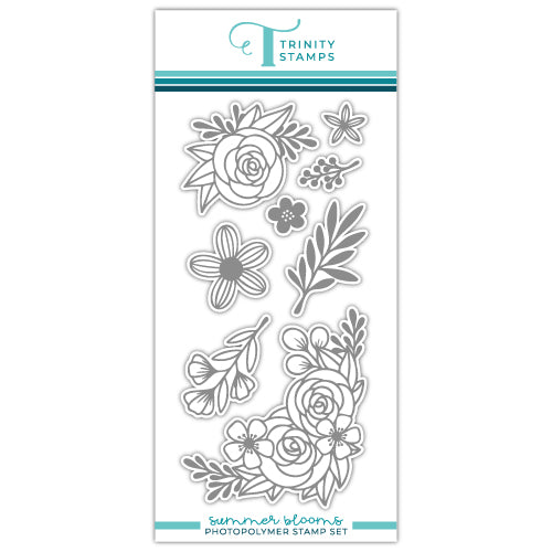 Summer Blooms 4x8 Stamp Set