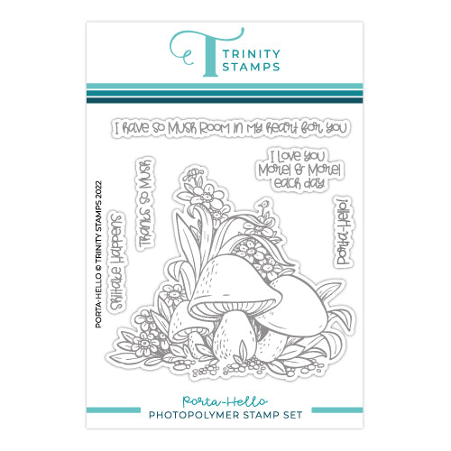 Porta-Hello 4x4 Stamp Set