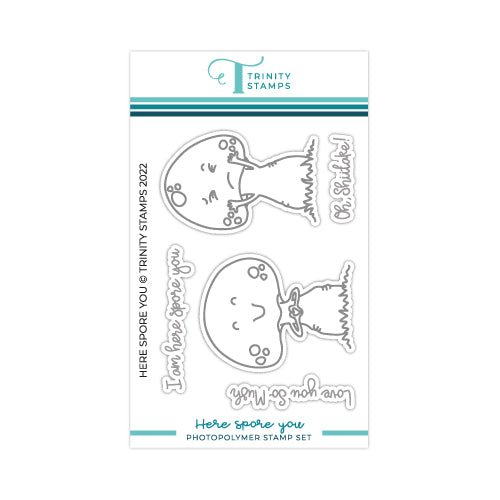 Here Spore You 3x4 Stamp set