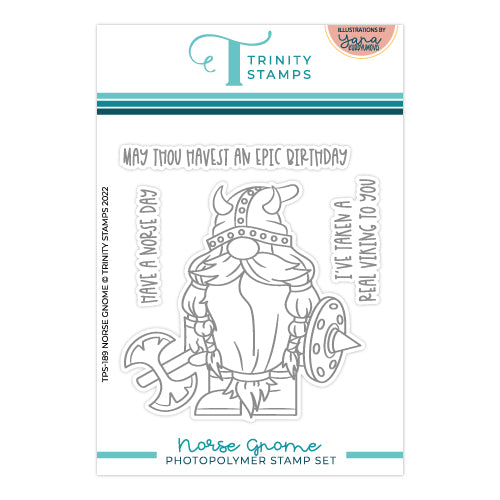 Norse Gnome 4x4 Stamp Set