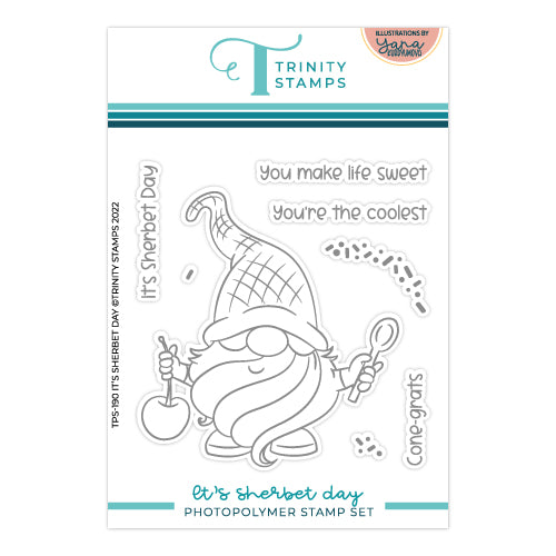 It's Sherbet Day 4x4 Stamp Set