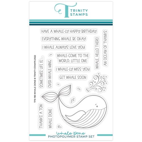 Whale Done 4x6 Stamp Set
