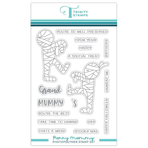 Punny Mummy 4x6 Stamp Set