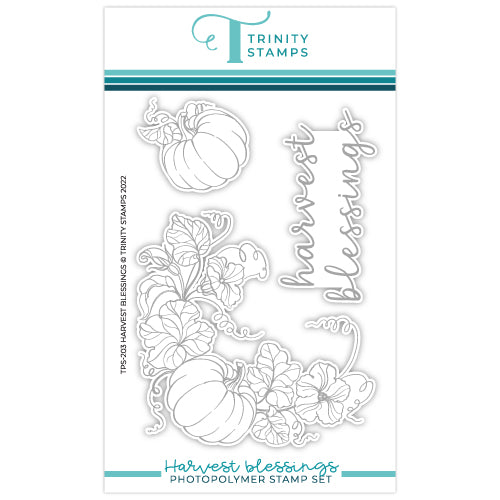 Harvest Blessings - 4x6 Stamp Set