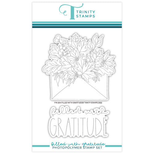 Filled With Gratitude - 4x6 Stamp Set