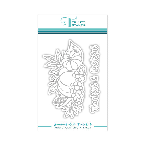 Thankful & Grateful - 3x4 Stamp Set