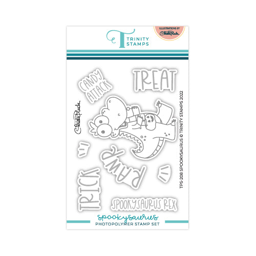 Spookysaurus - 3x4 Stamp Set