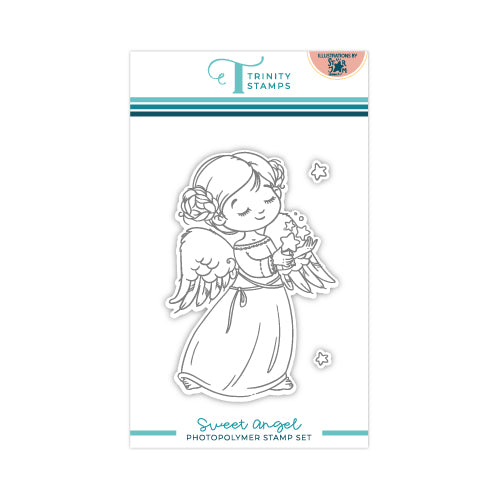 Sweet Angel 3x4 Stamp Set