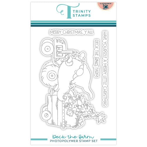 Deck The Farm 4x6 Stamp Set