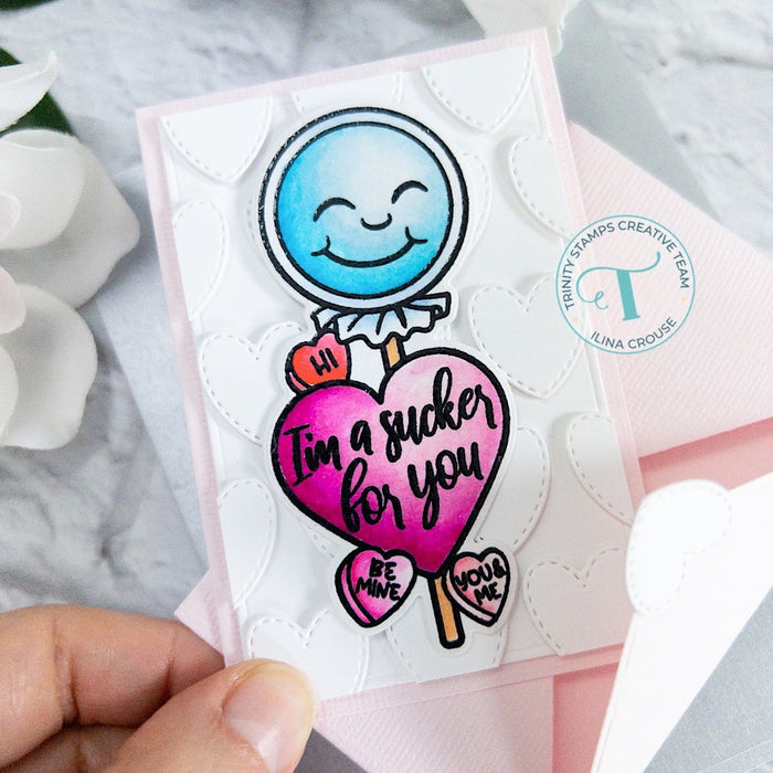 Row of Hearts Die