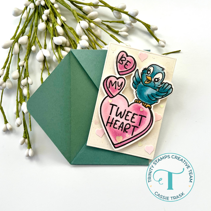 Tweet Heart 3x4 Stamp Set