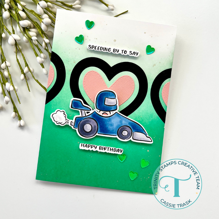 Racetrack Heart Die Set