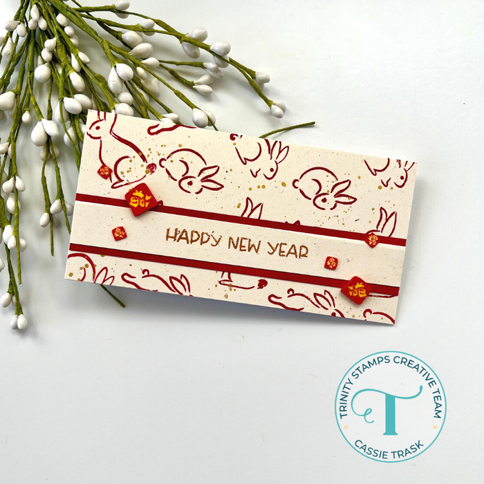 Brushstroke Bunnies 3x4 Stamp Set