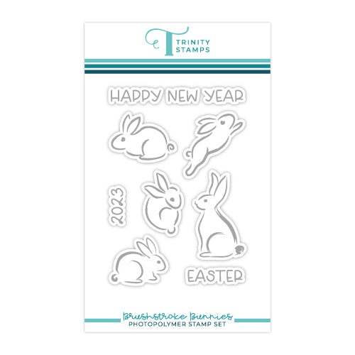 Brushstroke Bunnies 3x4 Stamp Set