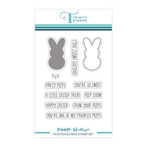 Peep Show 3x4 Stamp Set