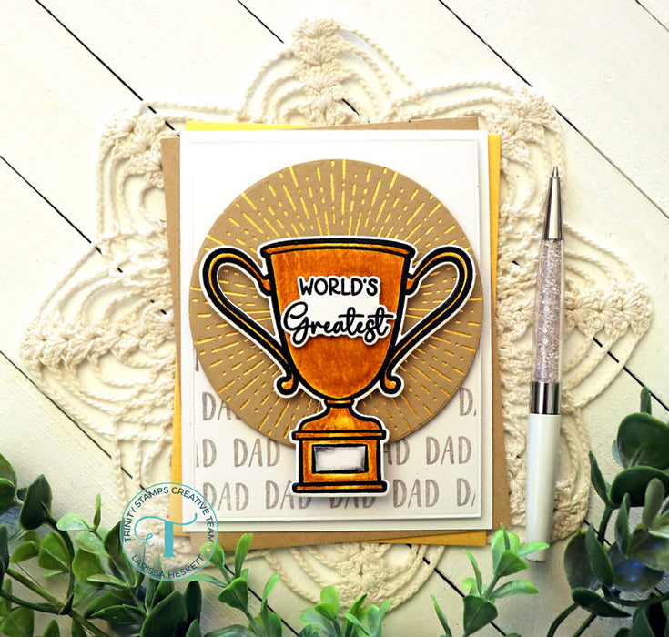 Foiled Burst Foiling Stamp