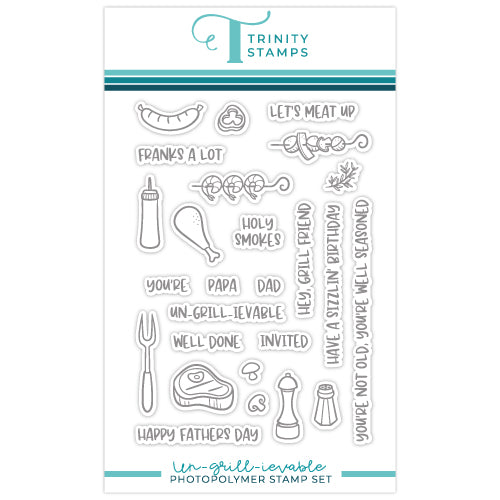Un-grill-iveable 4x6 Stamp Set