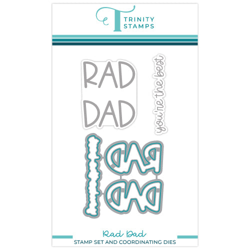 Rad Dad 3x3 Stamp and Die Set