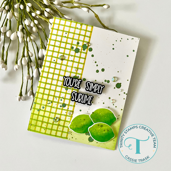 Zest Wishes 3x3 Stamp & Coordinating Die Bundle