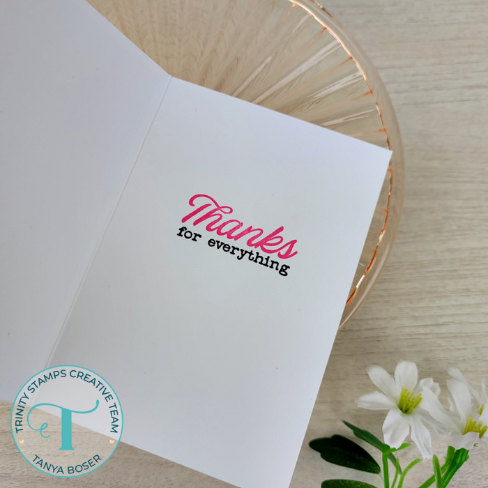 Simply Sentimental - Mom 4x8 Stamp Set