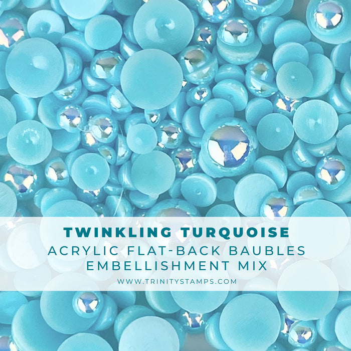 Twinkling Turquoise Baubles