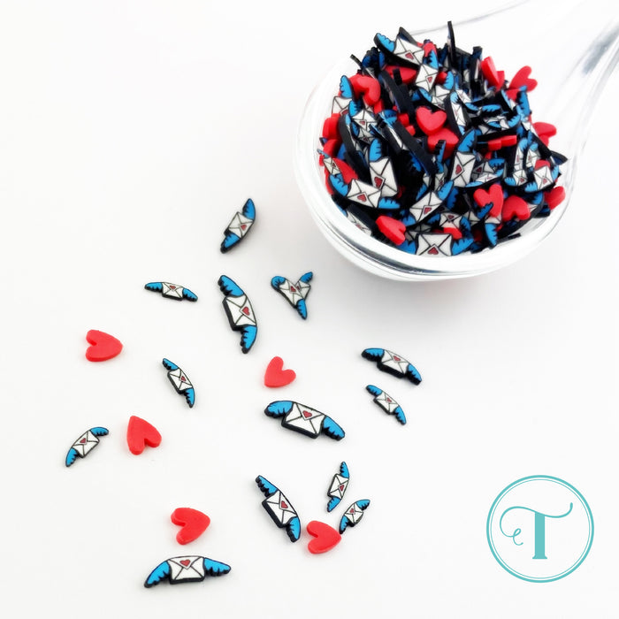 *Last Chance* Love Letters Clay Embellishments