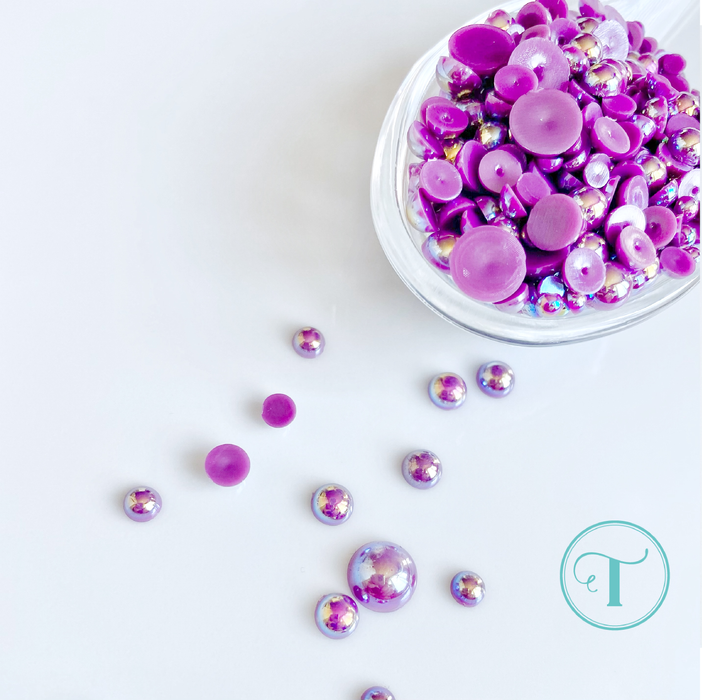 Glamourous Grape Baubles