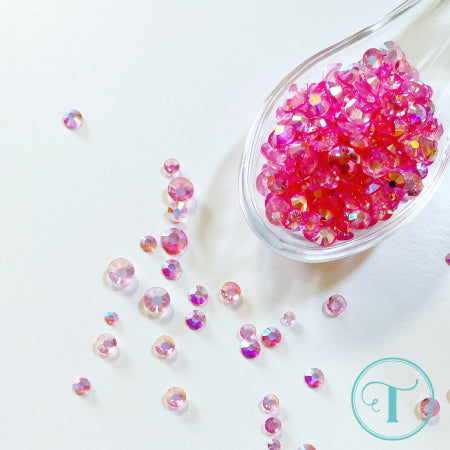Morganite Muse Transparent Rhinestones