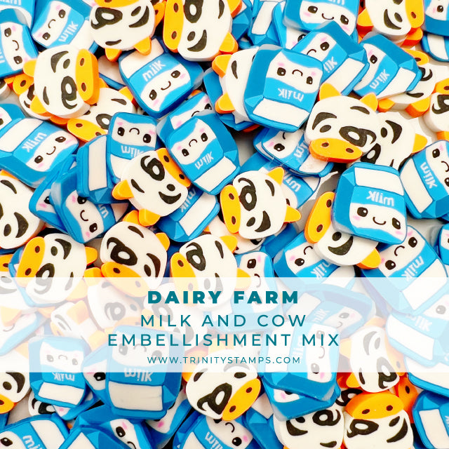 *Last Chance* Dairy Farm Clay Embellishments