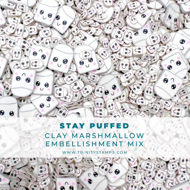 Stay Puffed Clay Embellishments
