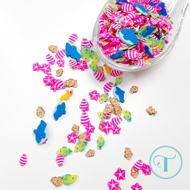 Salt Water Aquarium Clay Embellishments