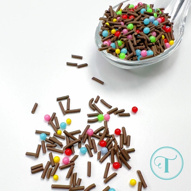 *Last Chance* Sugared Surprise Sprinkles Clay Embellishments