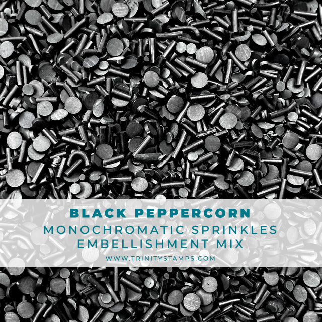 *Last Chance* Black Peppercorn Sprinkles Clay Embellishments