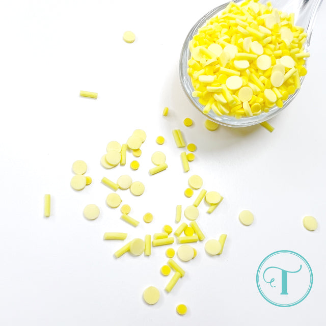 *Last Chance* Ripe Banana Sprinkles Clay Embellishments