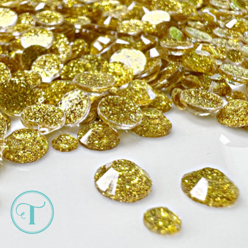 *Last Chance* Golden Sparkle Rhinestones