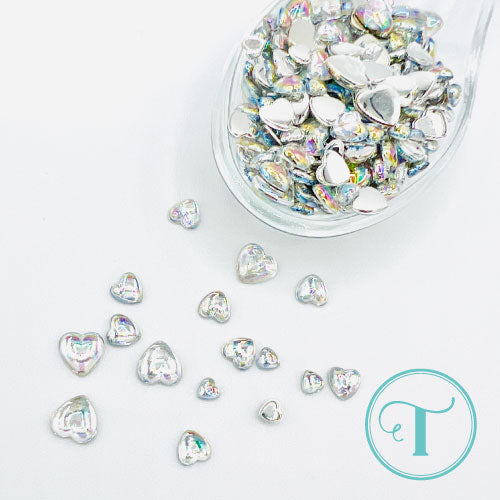 *Last Chance* Heart-Shaped Bubbles Embellishments