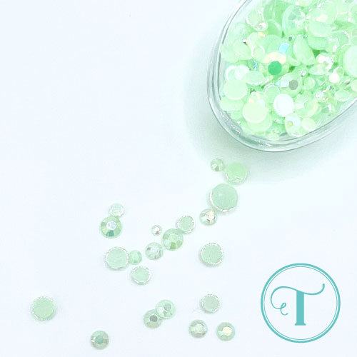 *Last Chance* Semi-Opaque Vintage Mason Jar Rhinestones