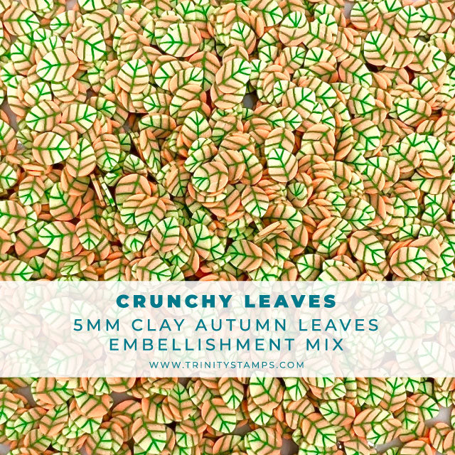 *Last Chance* Crunchy Leaves Clay Embellishments