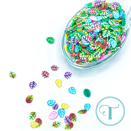 *Last Chance* Fall-ing Rainbow Clay Embellishments